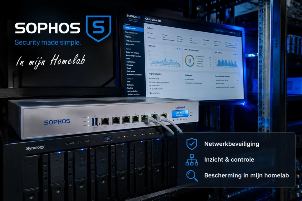 Homelab netwerkbeveiliging met Sophos