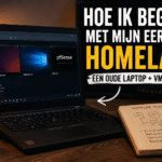 💻 Mijn eerste homelab met oude laptop