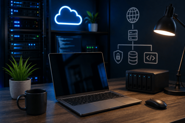 Webhosting en open source binnen mijn eigen homelab
